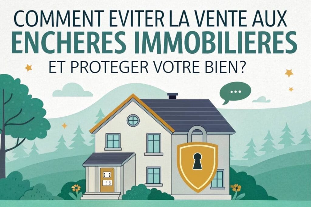 Comment éviter la vente aux enchères immobilières et protéger votre bien