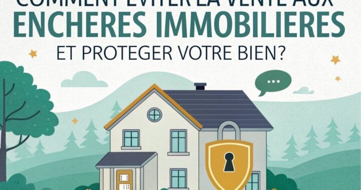Comment éviter la vente aux enchères immobilières et protéger votre bien ?