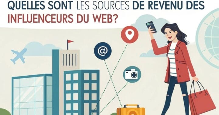 Quelles sont les sources de revenu des influenceurs du web ?