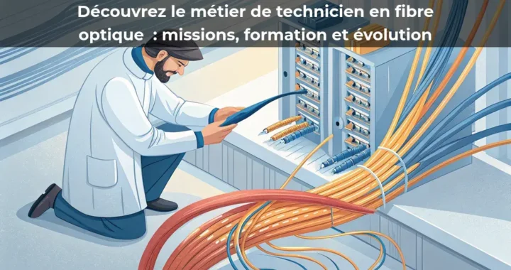 Découvrez le métier de technicien en fibre optique : missions, formation et évolution