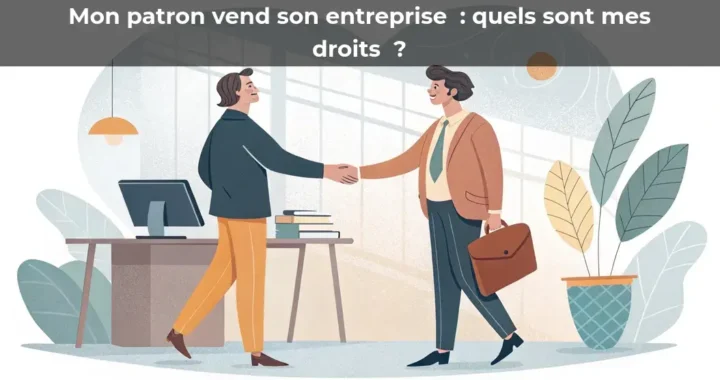 Mon patron vend son entreprise : quels sont mes droits ?