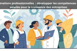 Formations professionnelles&nbsp;: développer les compétences des salariés pour la croissance des entreprises