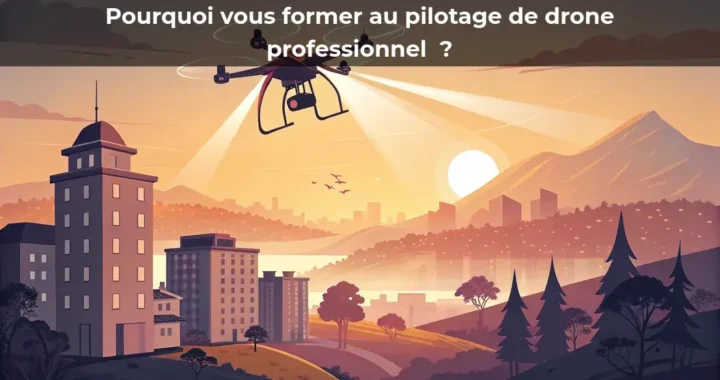 Pourquoi vous former au pilotage de drone professionnel&nbsp;?