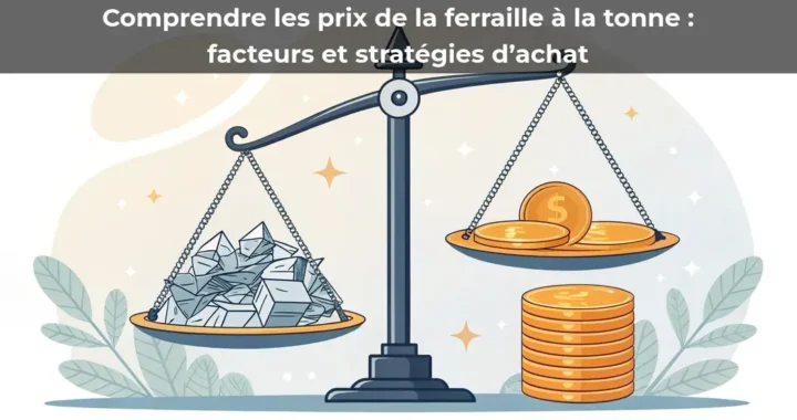 Comprendre les prix de la ferraille à la tonne&nbsp;: facteurs et stratégies d’achat