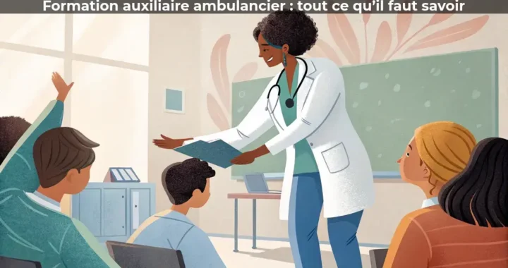 Formation auxiliaire ambulancier&nbsp;: tout ce qu’il faut savoir