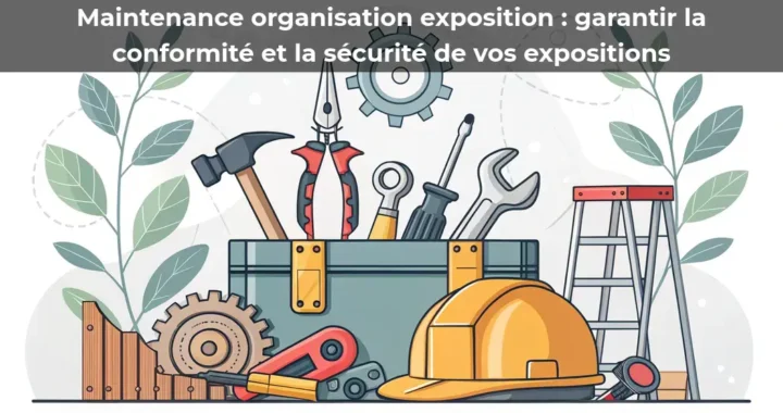 Maintenance organisation exposition&nbsp;: garantir la conformité et la sécurité de vos expositions