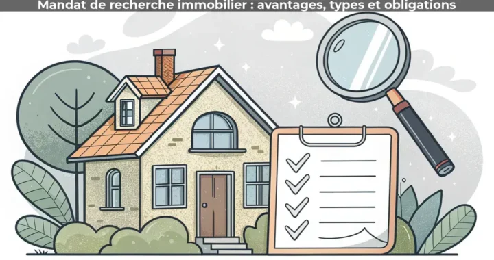 Mandat de recherche immobilier&nbsp;: avantages, types et obligations